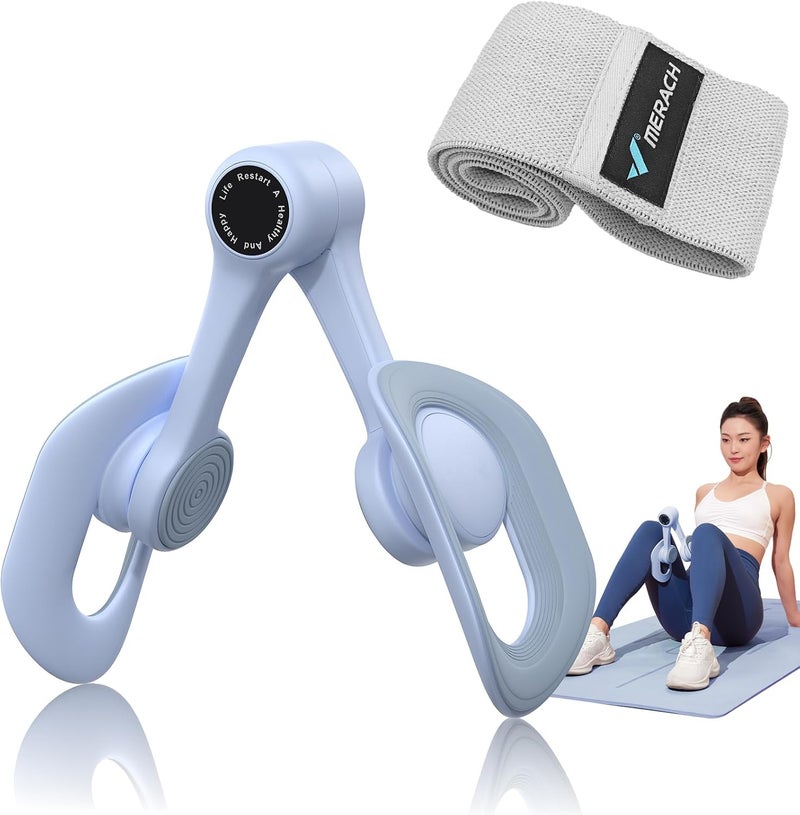 Merach Thigh Trainer, Pelvic Floor Muscle Trainer, Inner Thigh Exercise Workout Equipment for Home Gym, Pelvic Floor Strengthening Women - Image 1